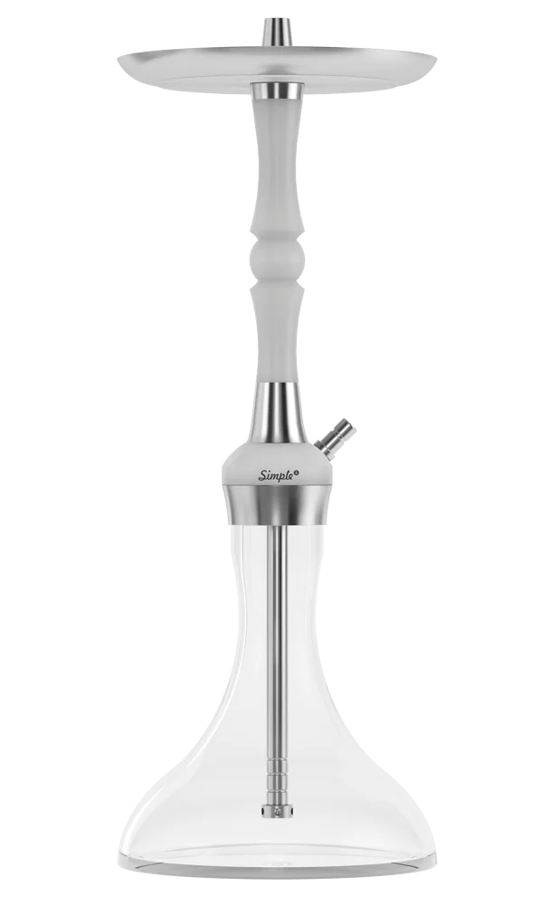 MattPear Simple S White Ball hookah stem - Image 2