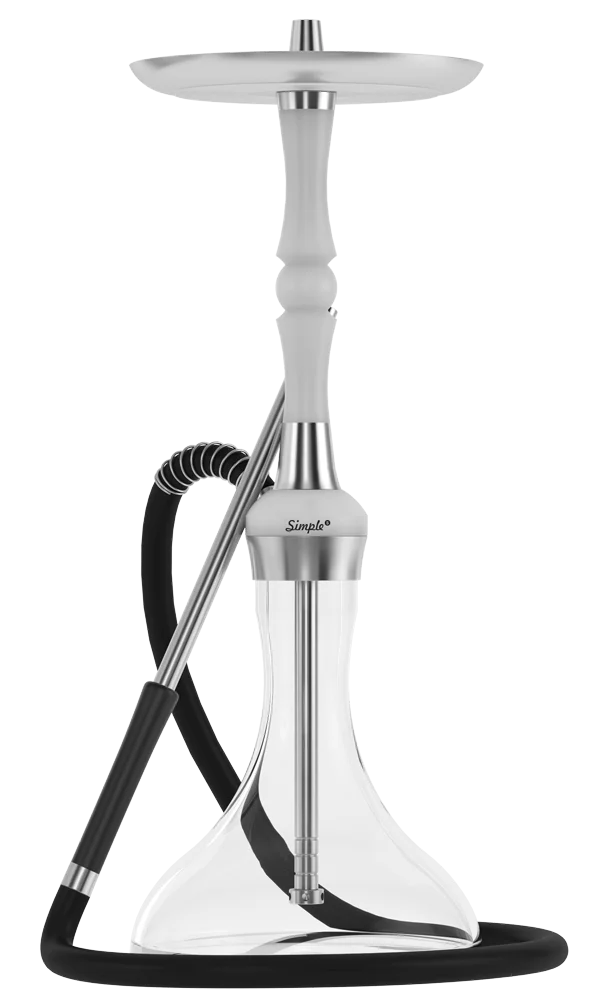 MattPear Simple S White Ball hookah stem - Image 3