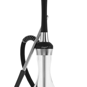 Alternative view of MattPear Simple S White Slim hookah stem