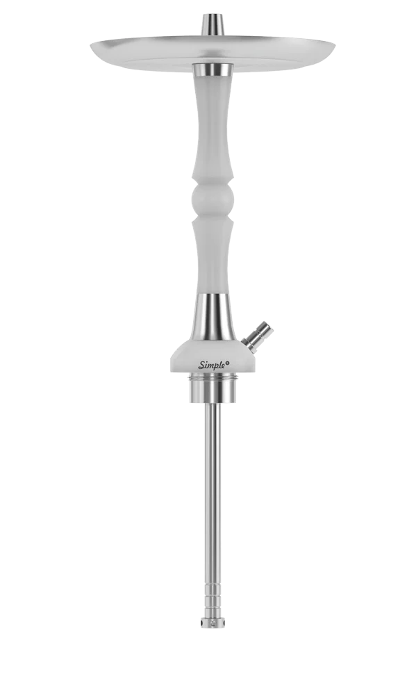 MattPear Simple S White Ball hookah stem - Image 4