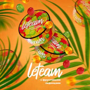 Изображение LETEAM - С ФРУКТОВЫМИ ЛЕДЕНЦАМИ - 25 GR MEDIUM