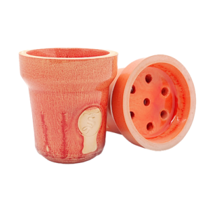 Чаша для кальяна ЧАША ST BOWLS - CLASSIC GLAZE КРАСНАЯ