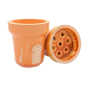Чаша для кальяна ЧАША ST BOWLS - CLASSIC GLAZE ОРАНЖЕВАЯ