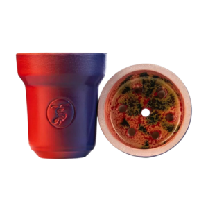 Чаша для кальяна ЧАША ST BOWLS - CLASSIC INDIGO BLUE RED