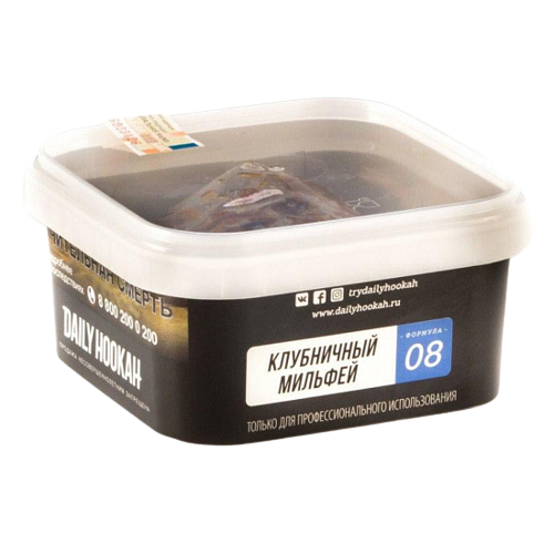 DAILY HOOKAH - КЛУБНИЧНЫЙ МИЛЬФЕЙ - 250 GR M