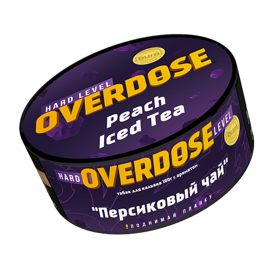 OVERDOSE - PEACH ICED TEA - 100GR