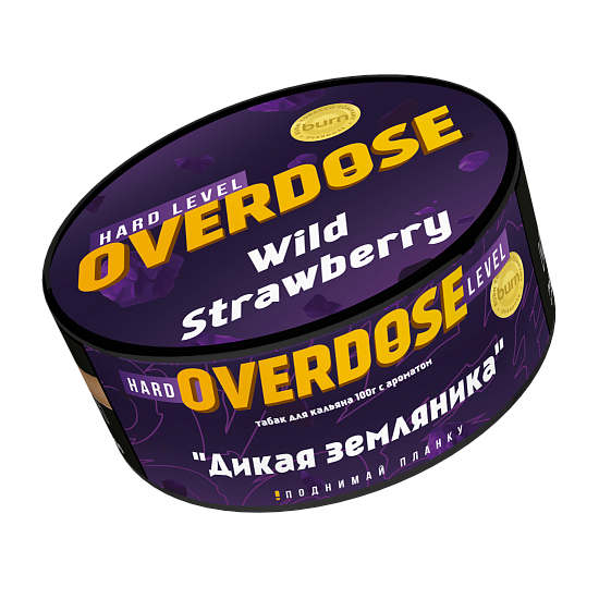 OVERDOSE - WILD SRAWBERRY - 100GR